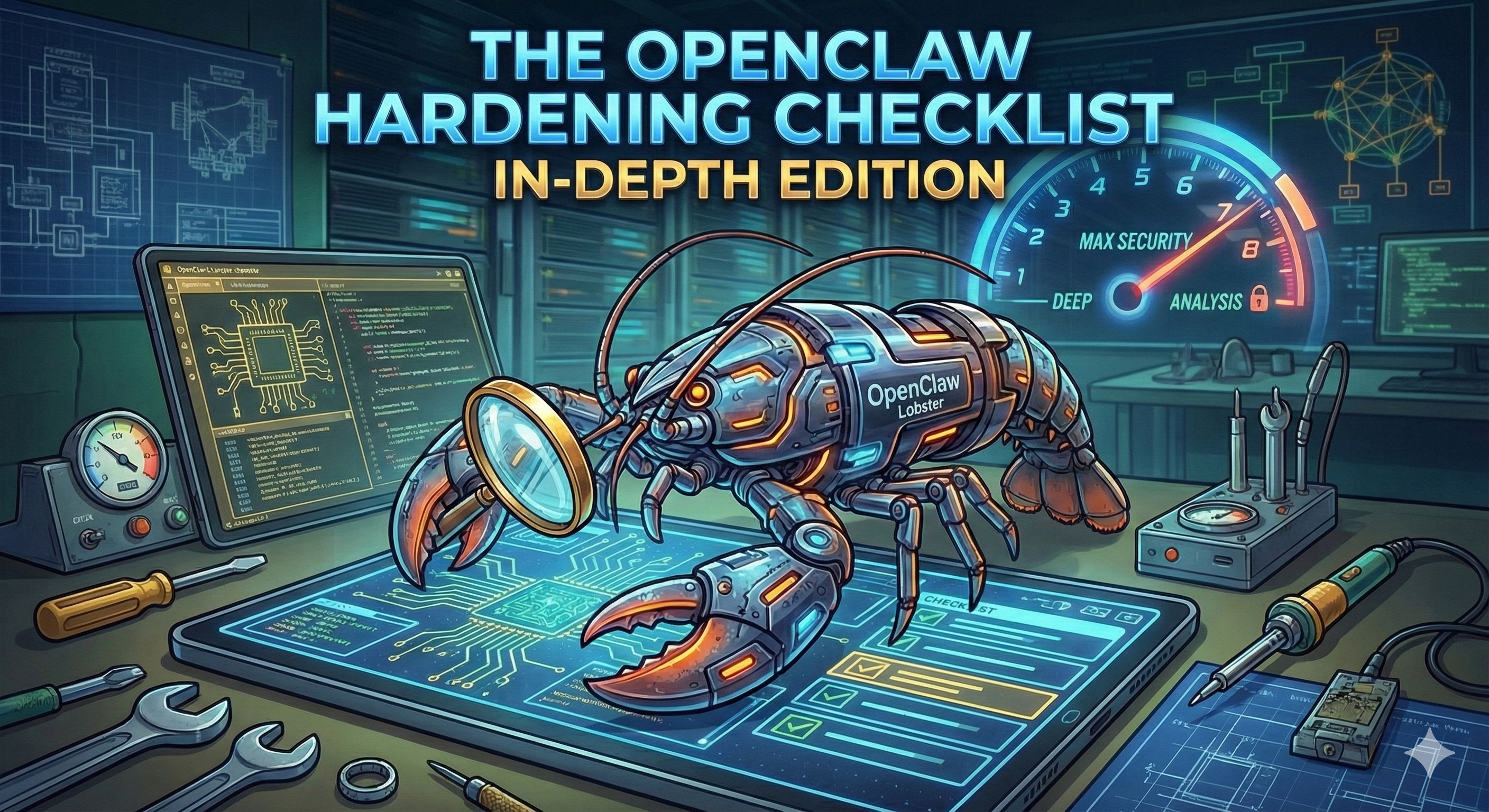 The OpenClaw Hardening Checklist - In-Depth Edition