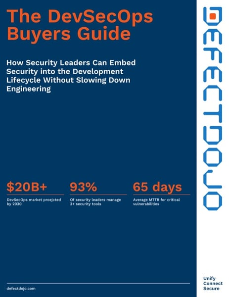The DevSecOps Buyers Guide cover