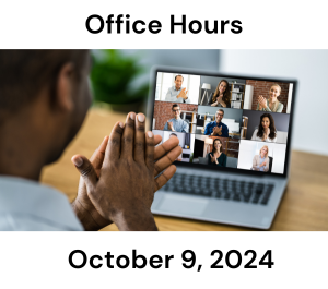 October Office Hours