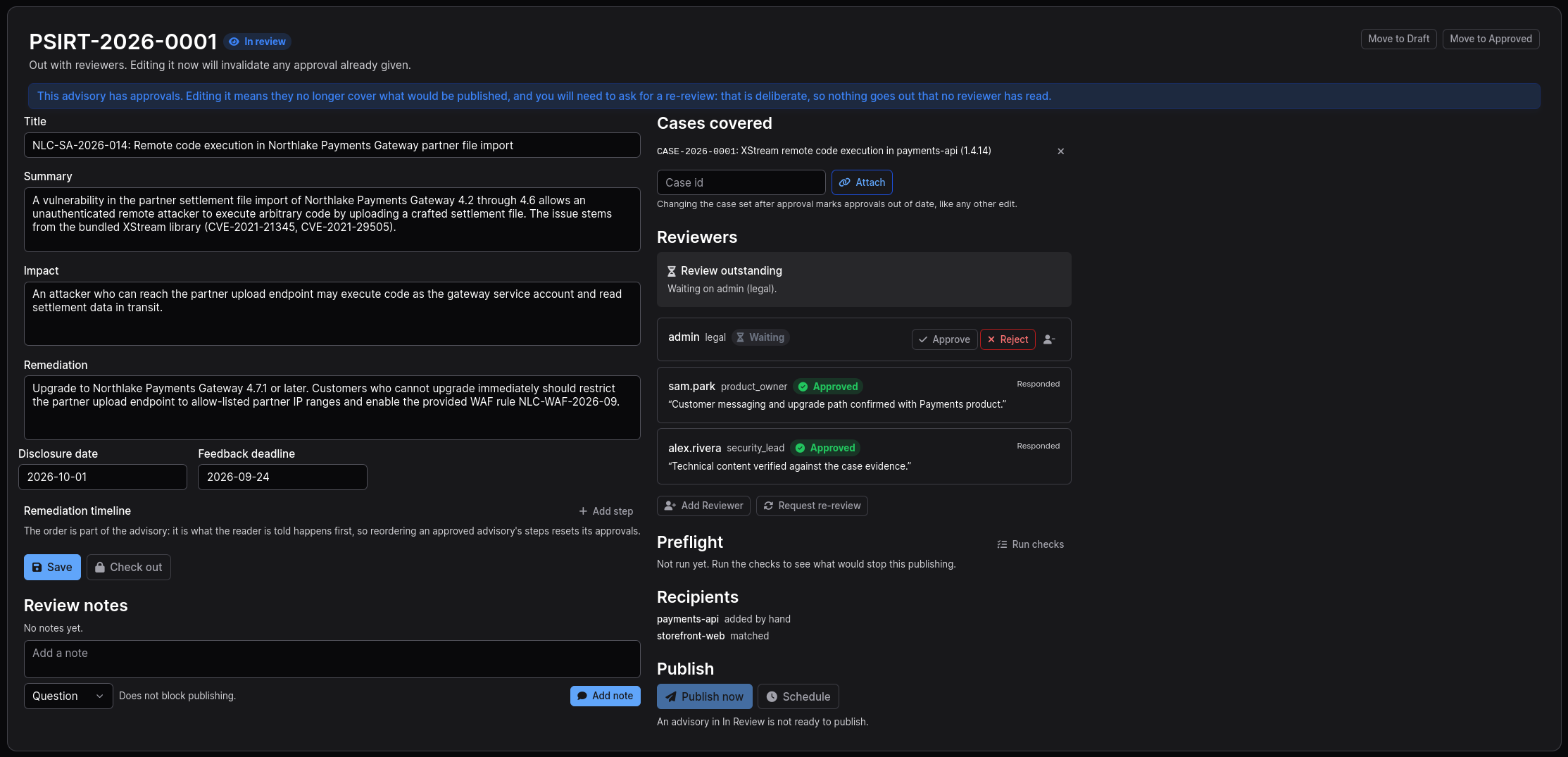 Built for Compliance and Audit Readiness